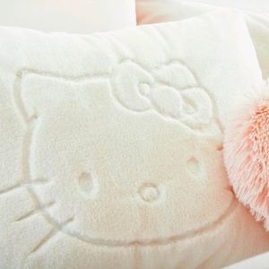 Pbteen Hello Kitty Faux Fur Pillow Sham